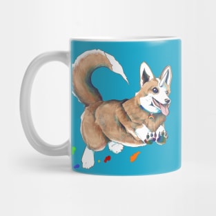 Corgicorn - Adorable Fantasy Dog Art Mug